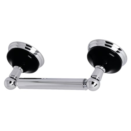 Kingston Brass BA9118C Water Onyx Toilet Paper Holder, Polished Chrome BA9118C